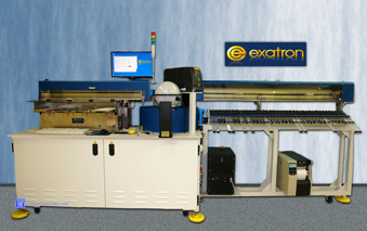 Exatron led handler Pick and Place with Rotary Handler & large sort