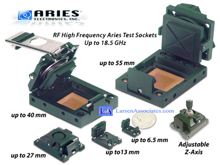 RF IC Test sockets high frequency test and burn-in sockets