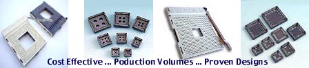 Chupond America Inc IC sockets adapters adaptor 754 578 card edge plcc dimm slot1 370 8 amd headers pga smt jumpers soj K8 